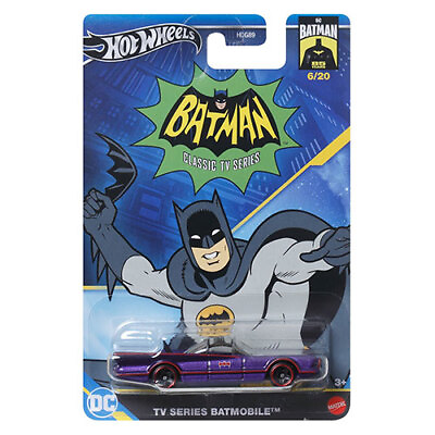 #ad Mattel Hot Wheels DC Comics Batman Classic TV Series TV SERIES BATMOBILE $14.89