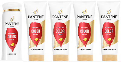 #ad 5 Pantene Pro V Radiant Color Shine 1 Shampoo 12 fl oz amp; 4 Conditioner 10.4 oz $29.99