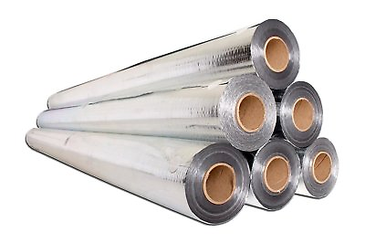 #ad Heavy Duty Radiant Barrier Insulation Aluminum Foil 500 Sqft 4x125 perforated $84.88