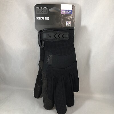 #ad Ironclad Exo Gloves Tactical Grip Medium TAA Compliant $14.99