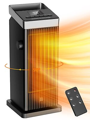 #ad Space Heater 1500W Fast Heating Heater for Indoor Use Ceramic Electric Heat... $71.64