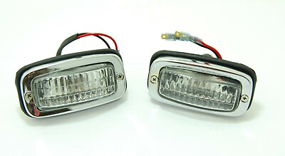 #ad Rear Back Up Light Set With Bulbs Fits Volkswagen Type2 Bus 1967 1971 $59.99