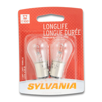 #ad Sylvania Long Life 2 Pack 1157LL Light Bulb Brake Turn Signal Parking uc $6.12