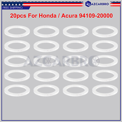 #ad 20pcs New Gasket Washers 20mm For Honda Acura 94109 20000 FREE SHIPPING $8.98