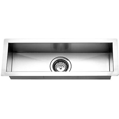 #ad CTB 2385 Contempo Trough Series Undermount Stainless Steel Prep Bar Sink 21 ... $286.07