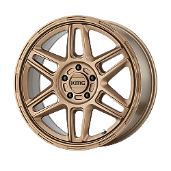 #ad KMC 17x8 Wheel Bronze KM716 NOMAD 5x110 38mm Aluminum Rim $245.00