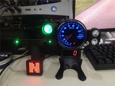#ad RPM Tachometer Simulated Racing Game Meter For Logitech G29 THRUSTMASTER 12V C $132.86