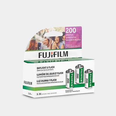 #ad #ad Fujifilm 200 Color 35mm Film 36 Exposures 3 Rolls $25.00