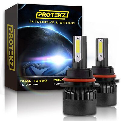 #ad LED Kit Protekz 9007 HB5 CREE Headlight 140W Bulbs Hi Lo Lamp Beam Light 6000 $34.56