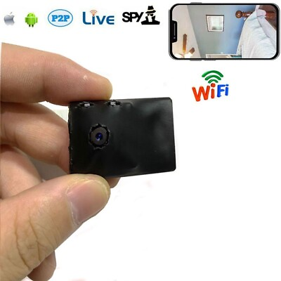 #ad Smartphone Wireless WIFI IP HD Built in 3hous battery mini micro smallest camera $29.99