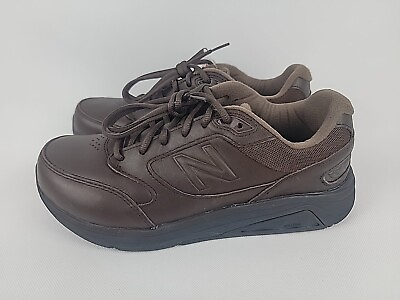 #ad New Balance 928v3 Mens Size 8 4E Extra Wide Brown Leather Walking Shoes MW928BR3 $49.99