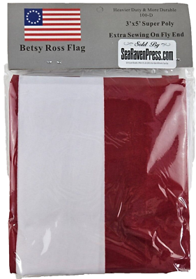 #ad Betsy Ross Flag 3#x27; x 5#x27; Super Polyester Extra Sewing On Fly End $5.94