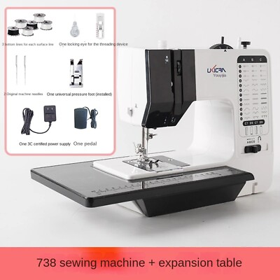 #ad Mini Automatic Small with Lockstitch Sewing Machine Electric Thick Type $117.99