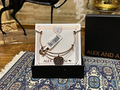 #ad Alex and Ani Love Is In The Air Charm Bangle Bracelet $22.99