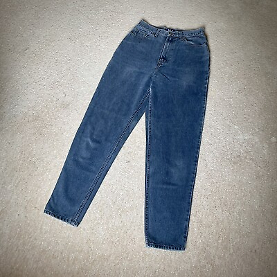 #ad GAP Vintage Reverse Fit High Waisted Jeans Blue Denim W28 L32 Long Size 10 UK GBP 14.99