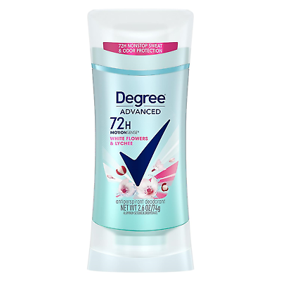 #ad Degree Advanced Antiperspirant Deodorant 72 Hour Sweat amp; Odor Protection White amp; $7.34