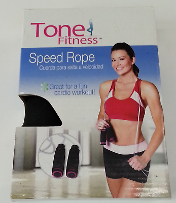 #ad NEW Tone Fitness Speed Jump Rope $9.99