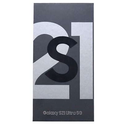 #ad NEW Samsung Galaxy S21 Ultra 5G SM G998U 128GB 256GB Factory Unlocked US STOCK $352.68