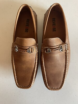 #ad Reverse Mens F41061 European Style Casual Loafers with Chain $20.00