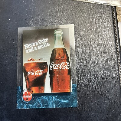 #ad Jb23 Coca Cola Sprint Phone Cards Premier Edition 1995 Coke #32 Glass Bottle $1.99