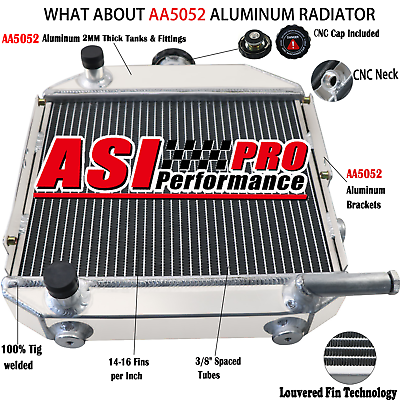 #ad #ad SBA310100211 Aftermarket Tractor Aluminum Radiator fit Ford Compact 1300 $139.00