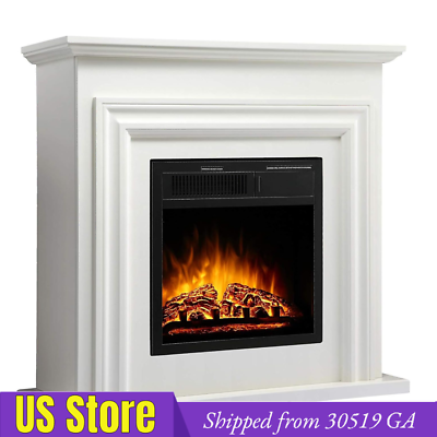 #ad 36#x27;#x27; Electric Fireplace with Mantel Package Freestanding Heaterfrom GA 30519 $339.99
