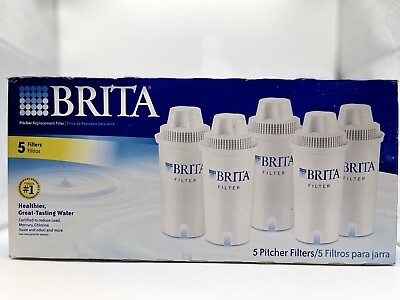 #ad Brita Standard Replacement Water Filter 987554 5 Pack $17.99