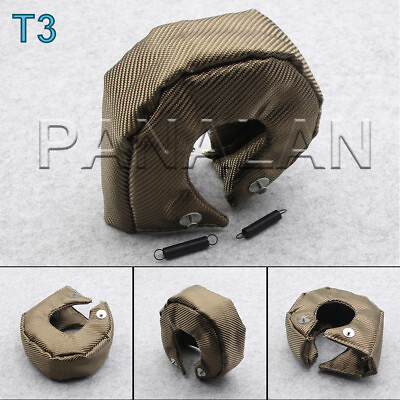 #ad T3 T25 T28 GT25 GT35 Titanium Turbo Turbocharger Heat Shield Blanket Cover Wrap $32.01