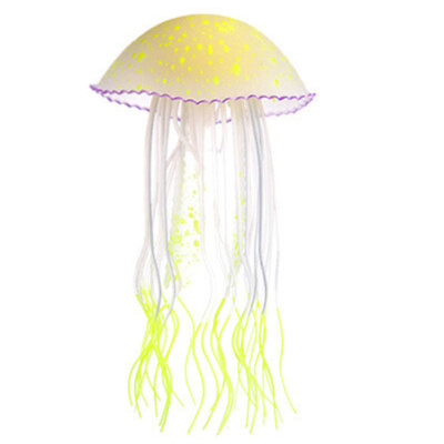 #ad Simulation Jellyfish Glowing Effect Aquarium Decor $10.43