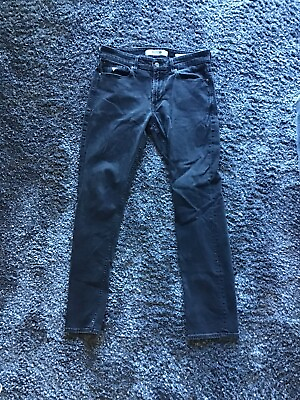 #ad Guess Jeans Fit Slim Straight Black 34x32 Straight Leg Denim $22.95
