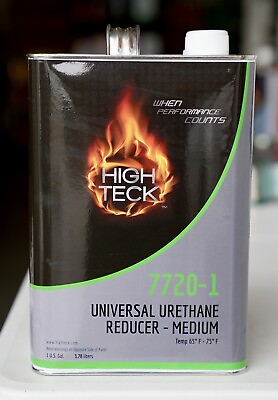 #ad High Teck Universal Slow Medium Fast Urethane Reducer Gallon Auto Paint Reducer $49.99