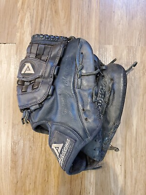 #ad AKADEMA ADH214 12” Baseball Glove Black RHT Worn On The Left Hand $32.95