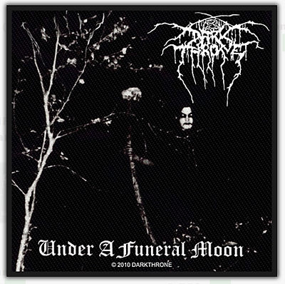 #ad DARKTHRONE UNDER A FUNERAL MOON WOVEN PATCH BRAND NEW MUSIC BAND 2498 $7.95