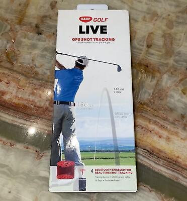#ad Game Golf Live GPS Tracking System Shot Digital Training Performance Analytics $85.00