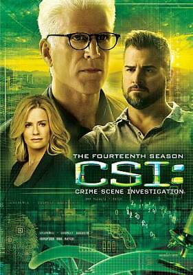 #ad CSI: CRIME SCENE INVESTIGATION THE FOURTEENTH SEASON NEW DVD $21.92