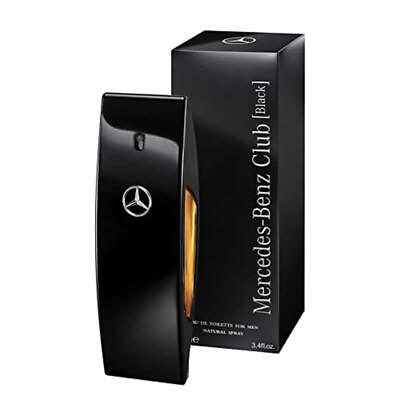 #ad Mercedes Benz Men#x27;s Mercedes Benz Club Black EDT 3.4 oz Fragrances 3595471041197 $53.89