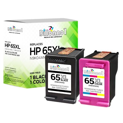 #ad For HP 65XL Ink Cartridge Combo Deskjet 2622 2652 2655 3722 ENVY 5052 5055 $14.95