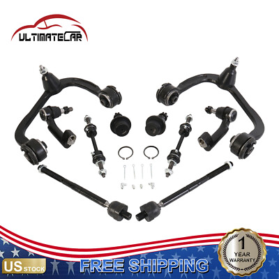 #ad Front Control Arm amp; Ball Joint Tie Rod Kit For 09 14 Ford F 150 4WD 11 12 AWD $78.96