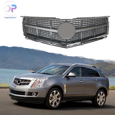 #ad Front Bumper Upper Grille Fit For 2010 2011 2012 Cadillac SRX ABS Plastic Grill $65.39