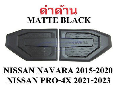 #ad Black Side Body Vent Cover For Nissan Navara D23 NP300 Pro 4X 2015 2023 $39.99