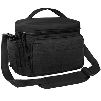 #ad Tactical Lunch Bag Military Molle Insulated Lunch Box Leakproof Soft Cooler Men $23.99