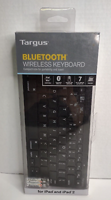 #ad Targus Bluetooth Wireless Keyboard Mac Windows AKB32US New Sealed $12.99
