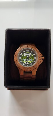 #ad Portland Timbers LaRog Brothers 2013 Limited Edition Wooden Men#x27;s Watch Tense $149.99