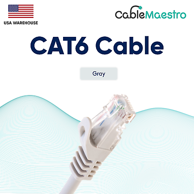 #ad CAT6 Ethernet Internet CAT 6 Cable LAN Network Modem Router RJ45 Patch Cord Lot $3.45