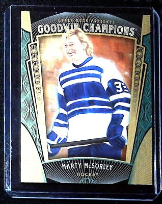 #ad 2015 Upper Deck Goodwin Champions #68 Marty McSorley $2.99