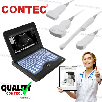 #ad New Portable Laptop Machine Digital Ultrasound Scanner Optional 4 ProbesCE FDA $400.00