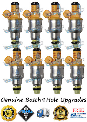 #ad Genuine Bosch GM TPI 8x Fuel Injectors 22LB 5.7L 5.0L Corvette Camaro Firebird $294.99