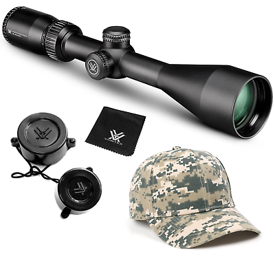 #ad Vortex Optics Crossfire II 3 9x50 Straight Wall BDC Riflescope with Hat Bundle $169.00