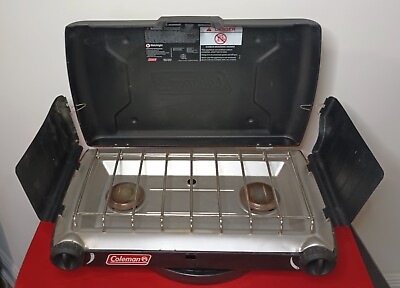 #ad 🏕️Coleman Propane Camping Stove 2 Burner Model 5466 TESTED WORKING⛺ $23.99
