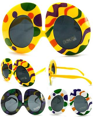 #ad 1 pair COLORED EGGS NOVELTY PARTY GLASSES sunglasses #282 men ladies NEW unusual $9.99